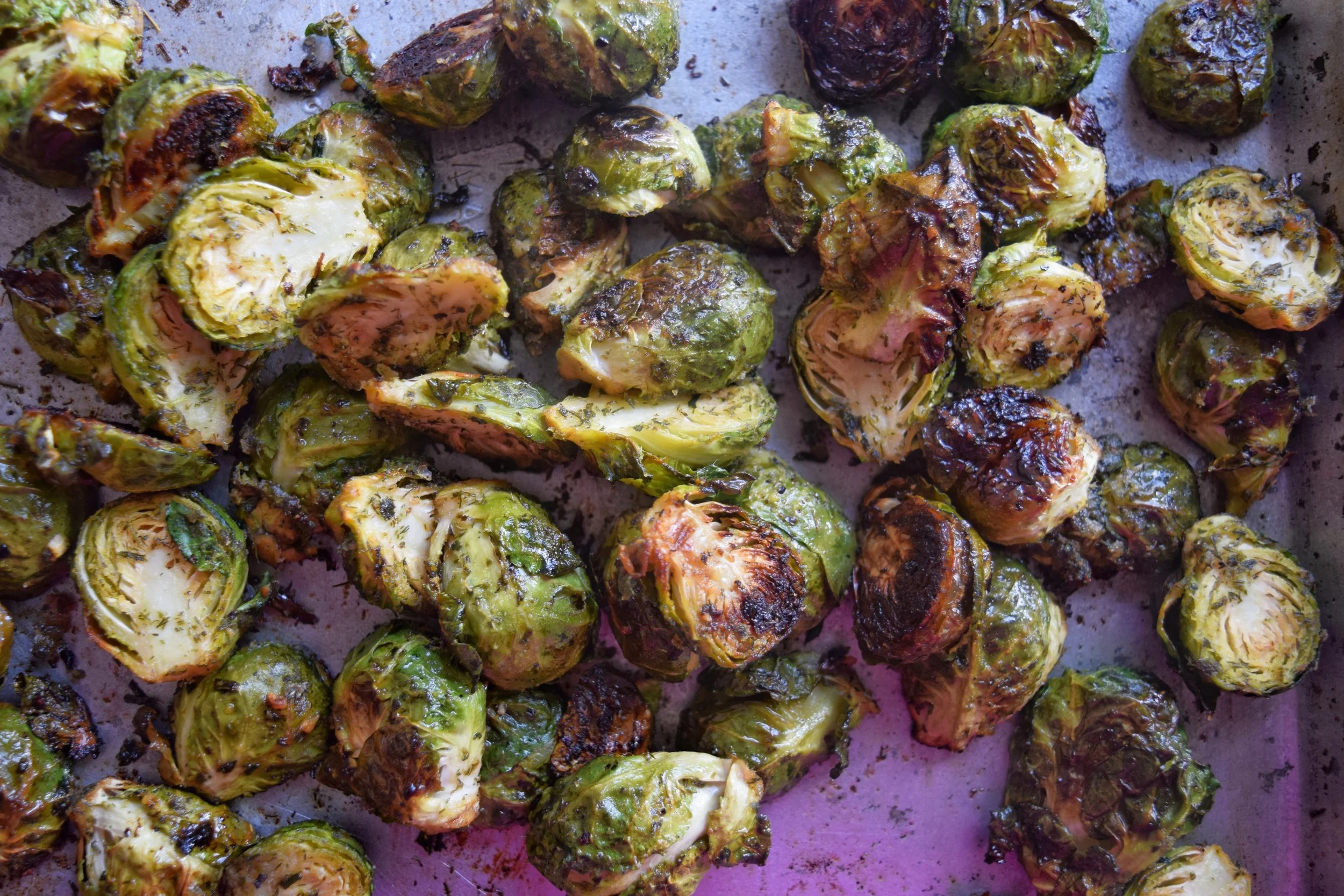 ANNOUNCEMENT!!! + Roasted Ranch Brussels Sprouts 