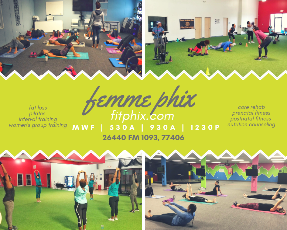 Femme Phix Classes coming to Katy Sports &amp; Fitness!!