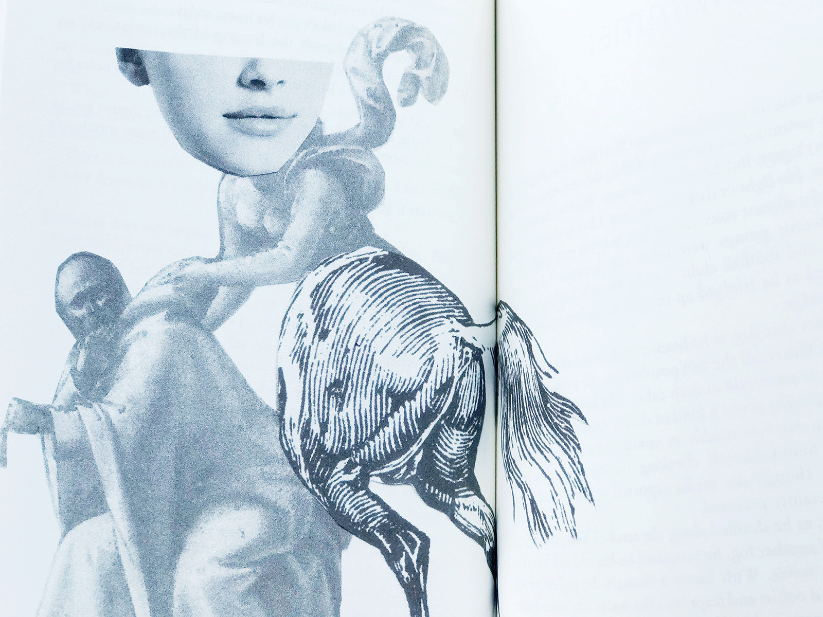 Illustration by Bettina Kaiser for 'The temptation of Ludovico Carracci'