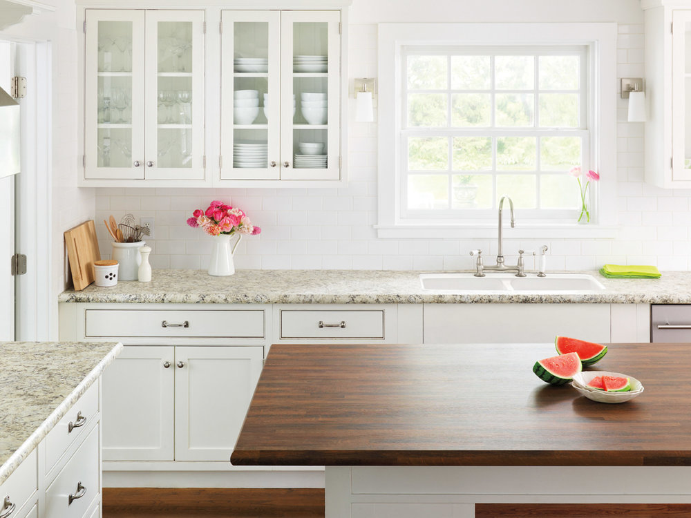 The Kitchen Remodel Countertop Advice, Can You Replace Laminate Countertop With Granite