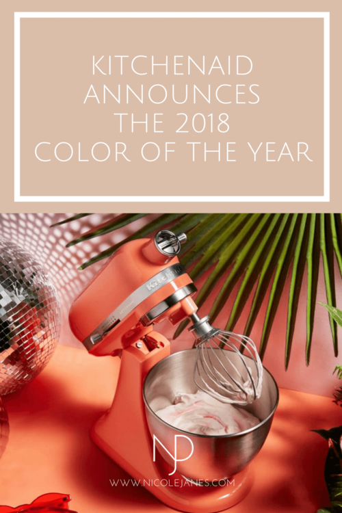 KitchenAid launches its color of the year and it's bright and beautiful 