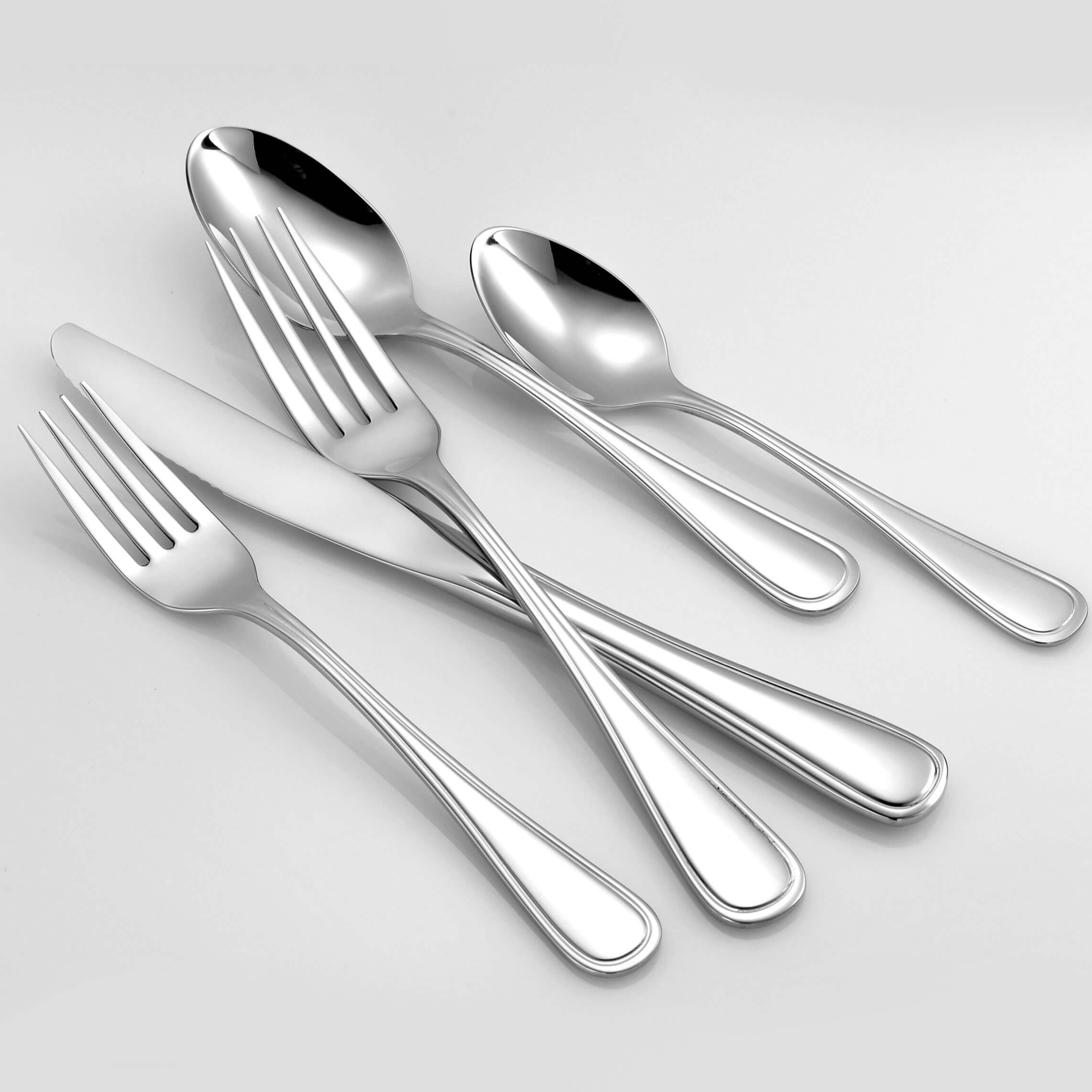 Classic Rim 18/10 Stainless Steel Flatware Liberty Tabletop