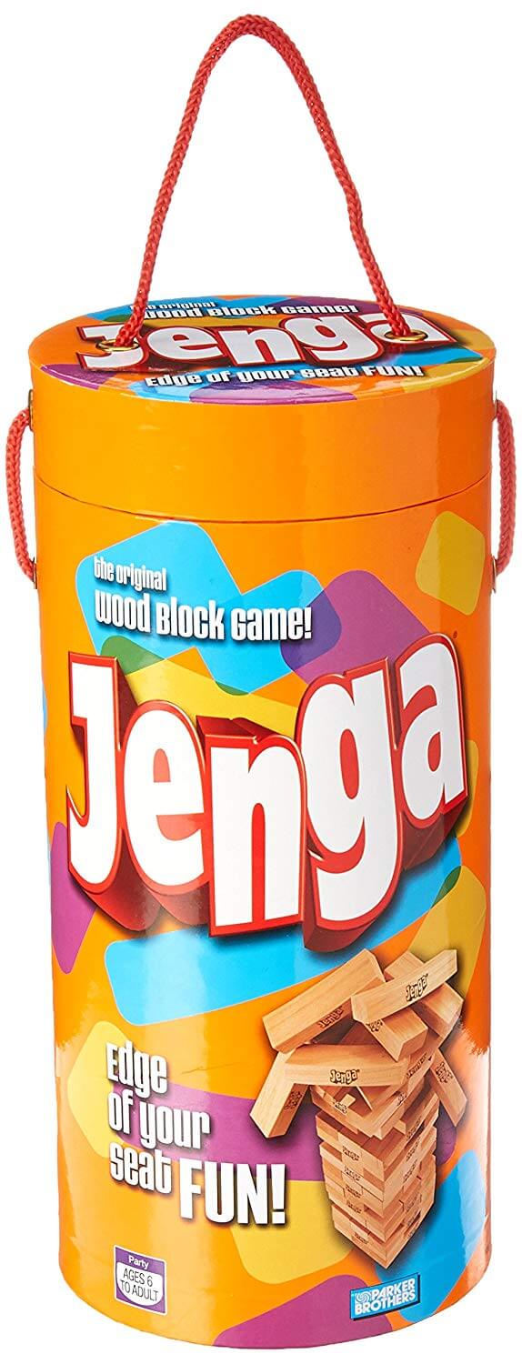  Jenga Game Wooden Blocks Stacking Tumbling Tower Kids Game
