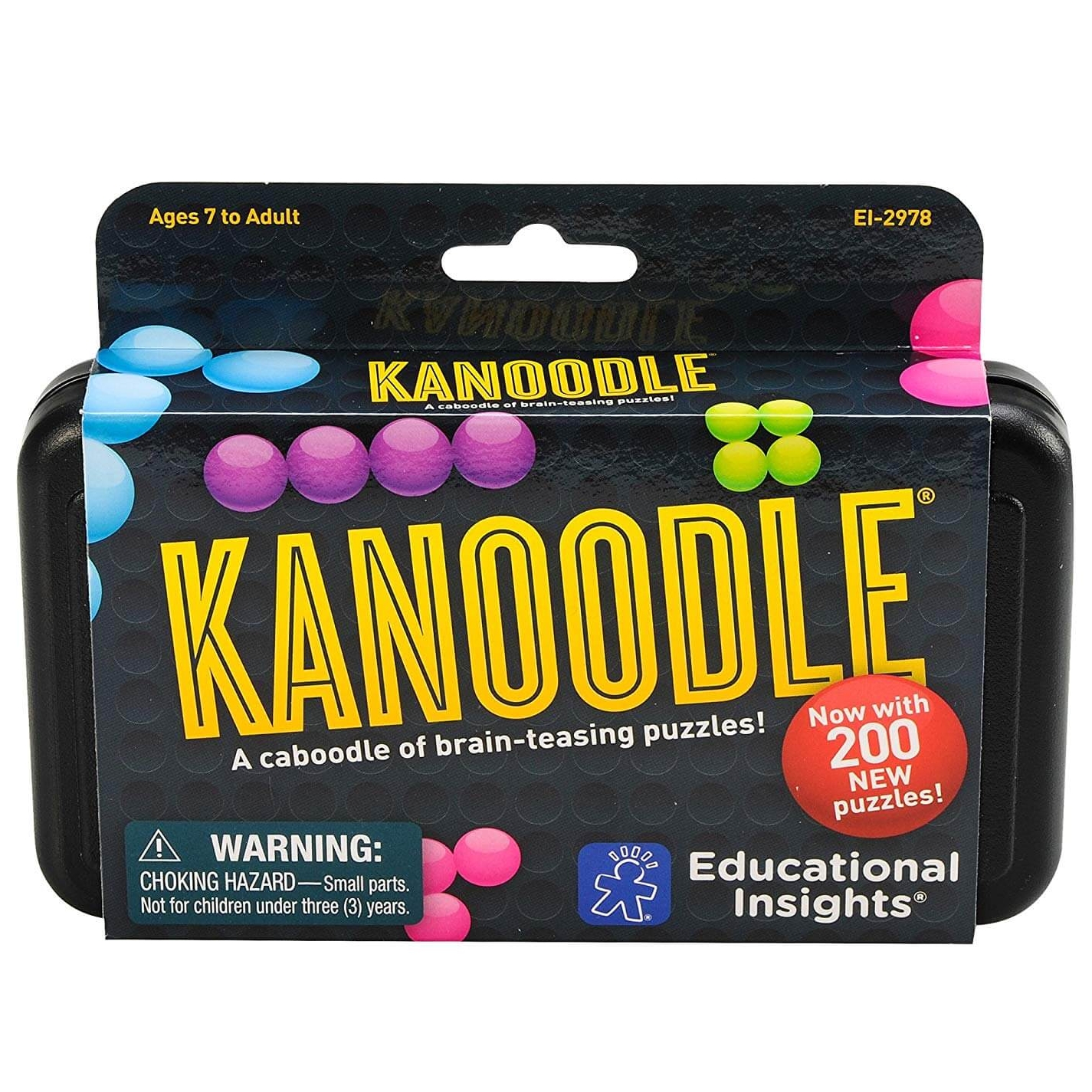 Educational Insights Kanoodle Brain Twisting Solitaire Game
