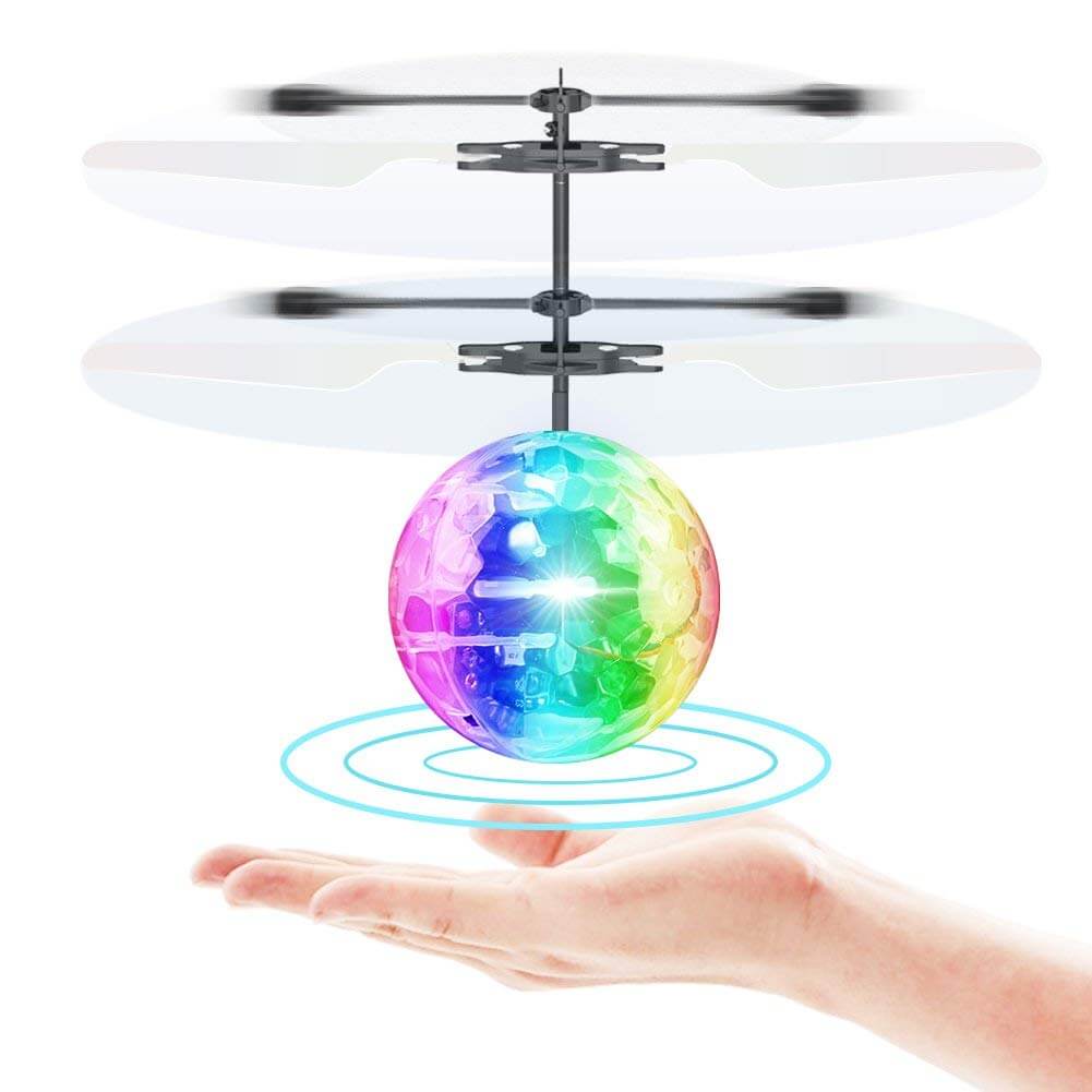 Toyk Flying Ball Infrared Induction RC Flying Toy