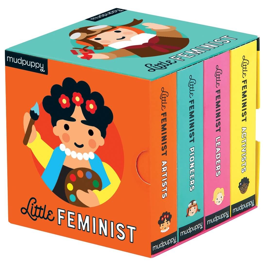 Little Feminist Board Book Set by Emily Kleinman