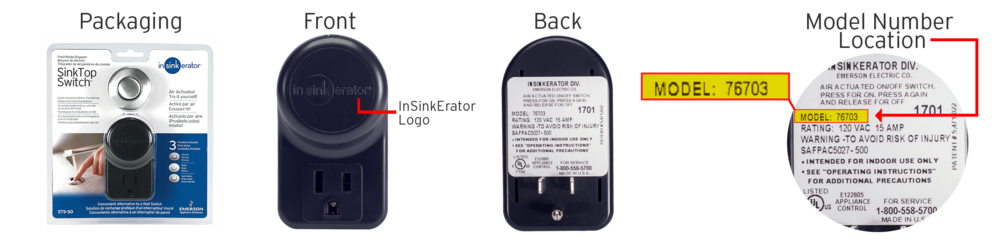 InSinkErator Recall Model 76703