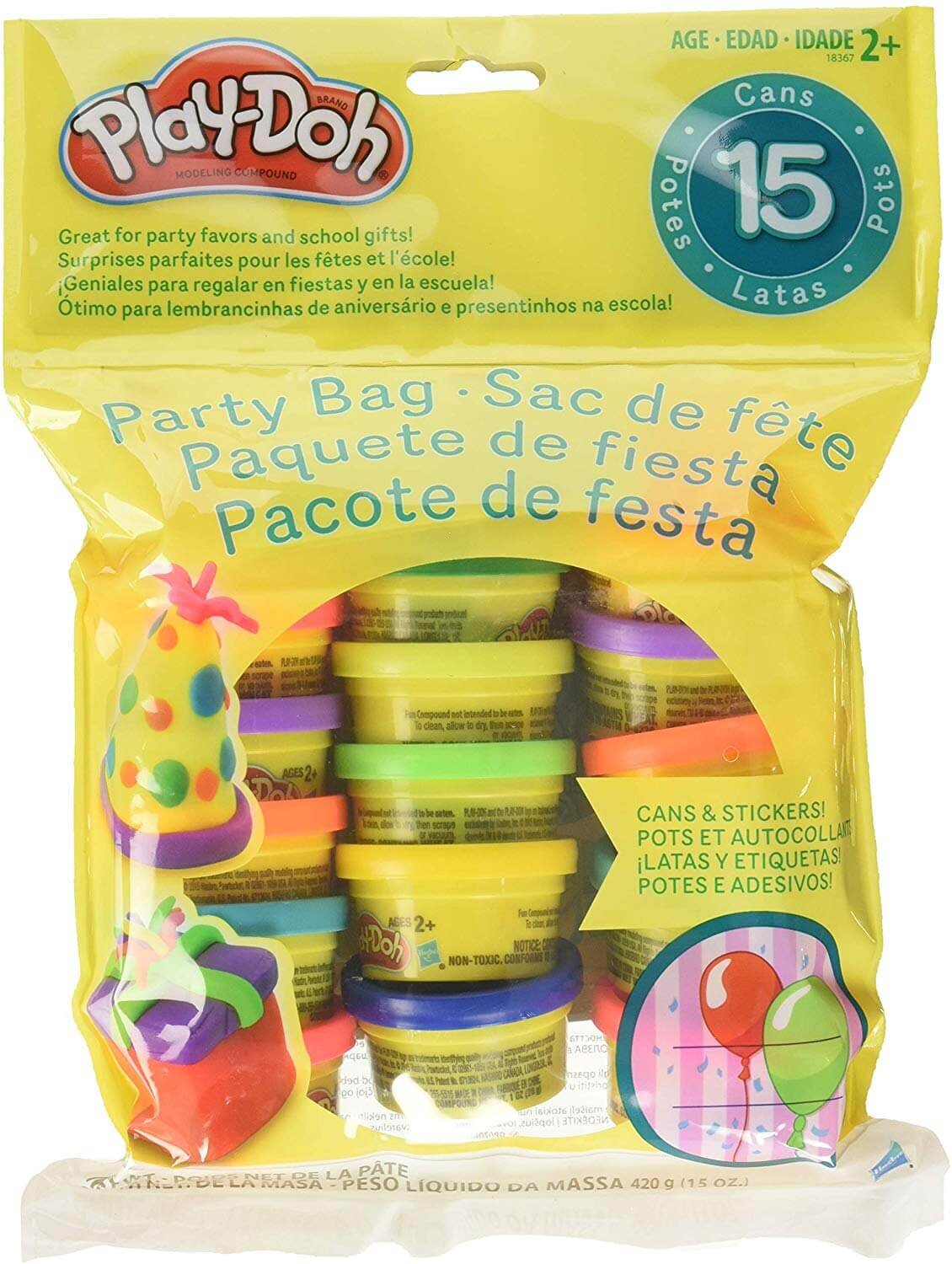 Play-Doh Party Bag Dough 15 Count