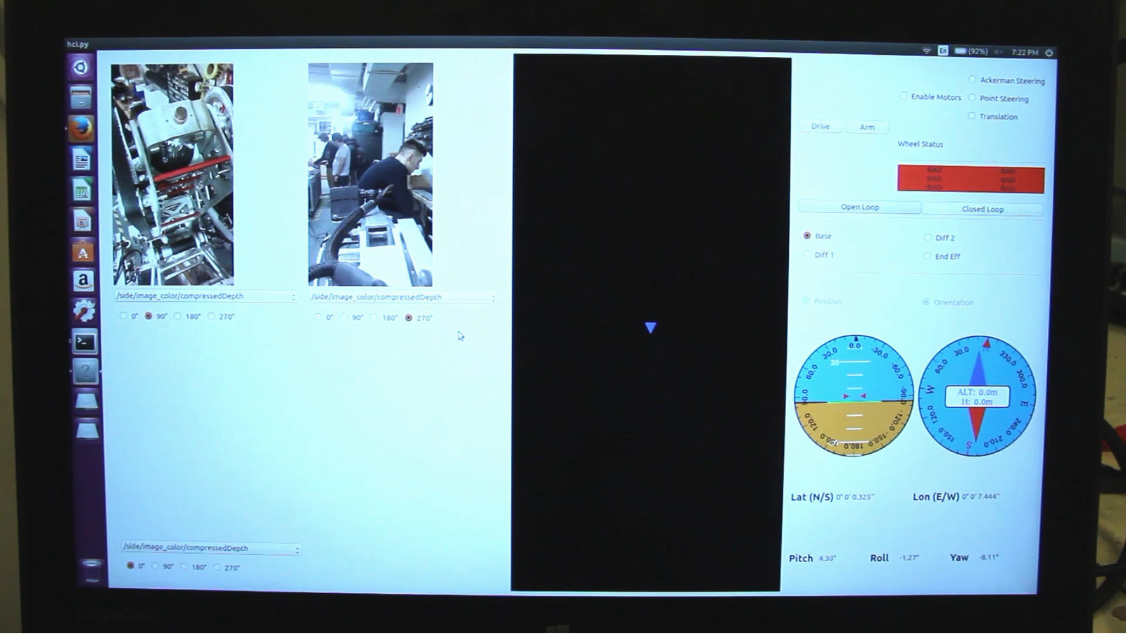 Early development of our modular front-end.