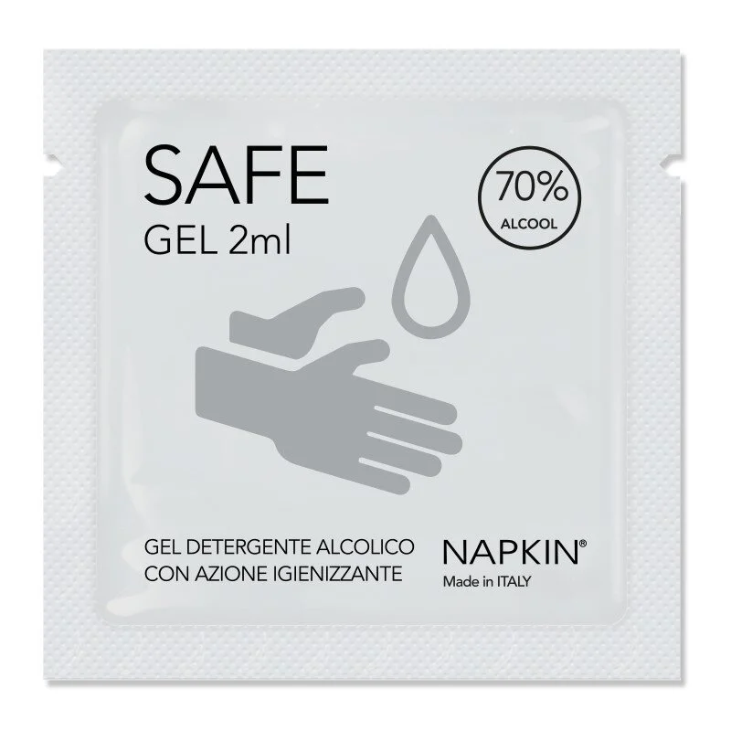 NAPKIN Safel Gel 2ml desinfektion Display-Box