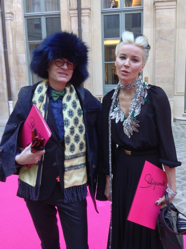 with Daphne Guinness