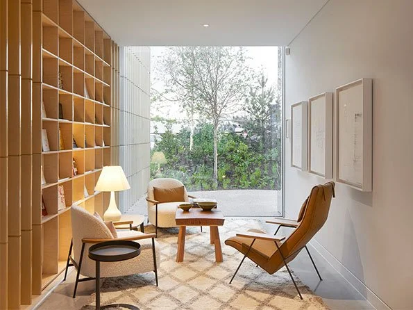  Inspiration pour un espace de retrait relaxant, par Amanda Levete, architecte. 
