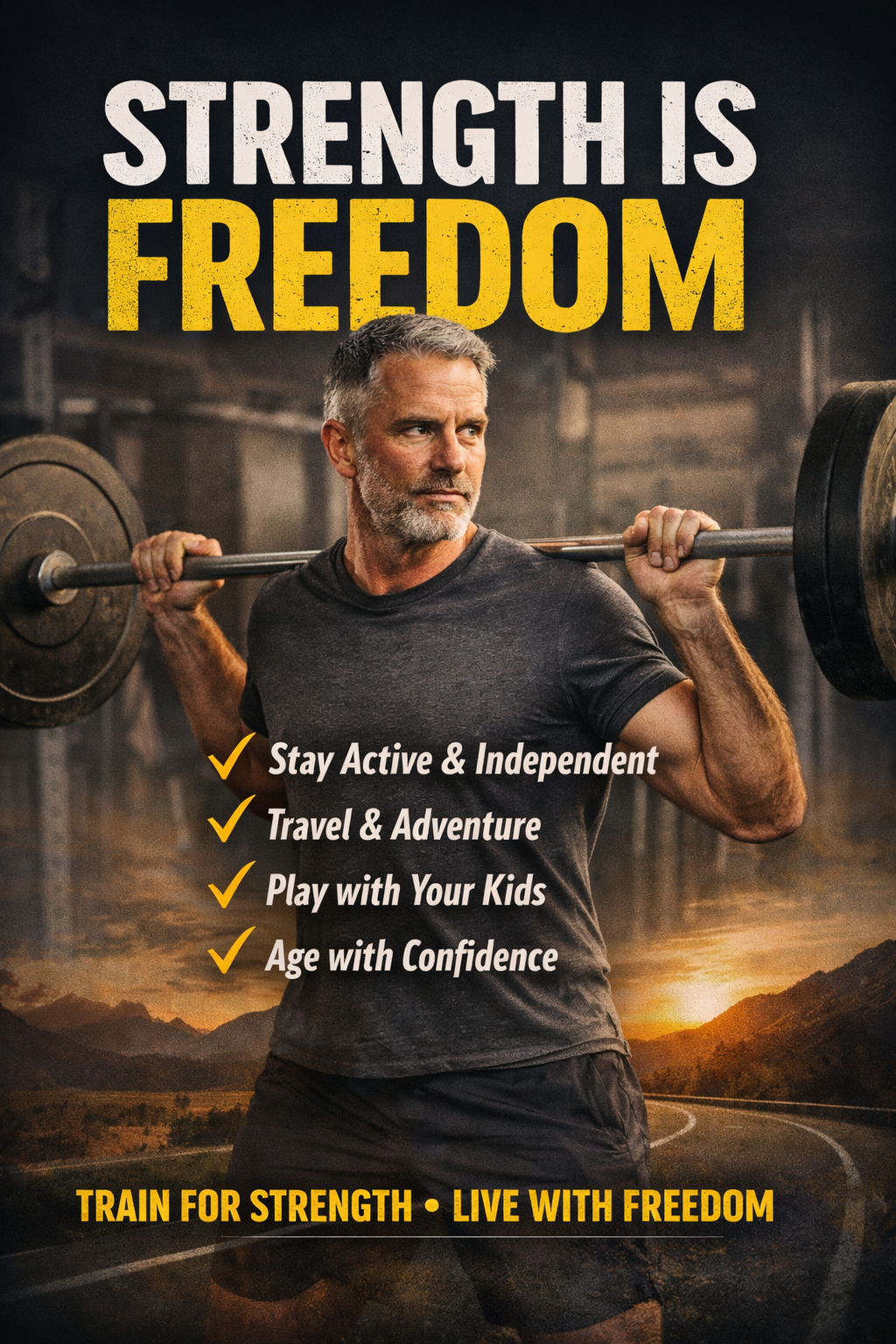 Strength Is Freedom: Why Men in Midlife Must Train for Strength First