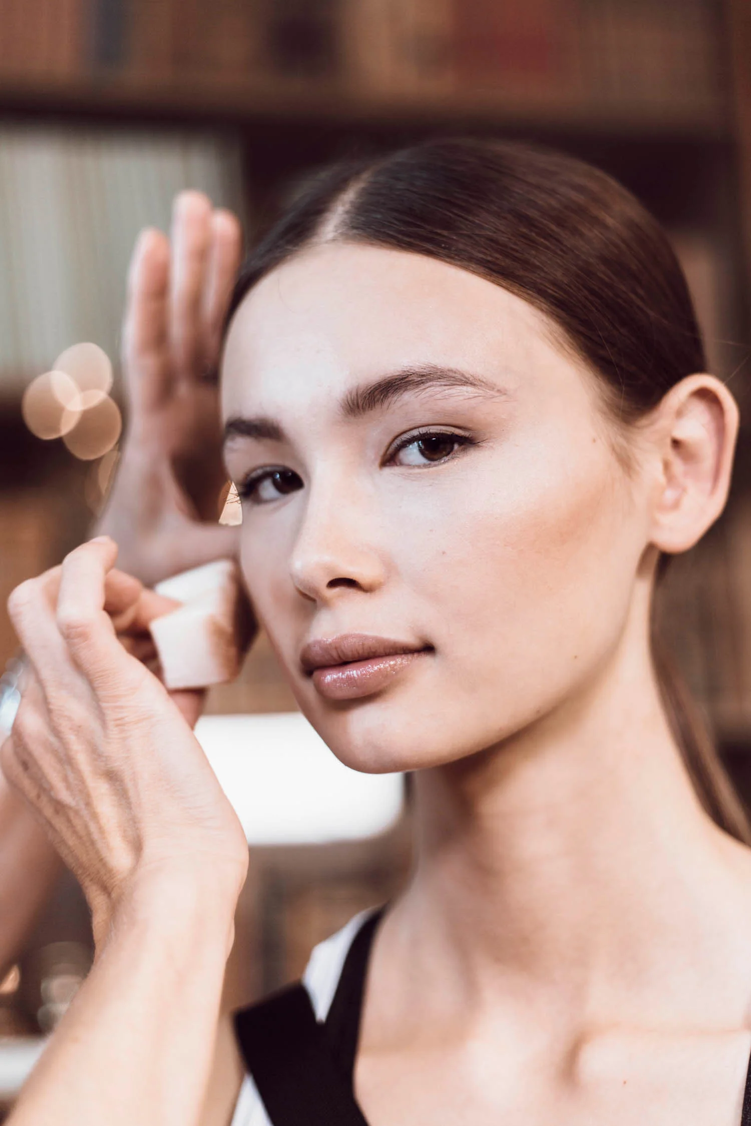  Fashion Week Stockholm Backstage Make up Model Felicia Masalla 