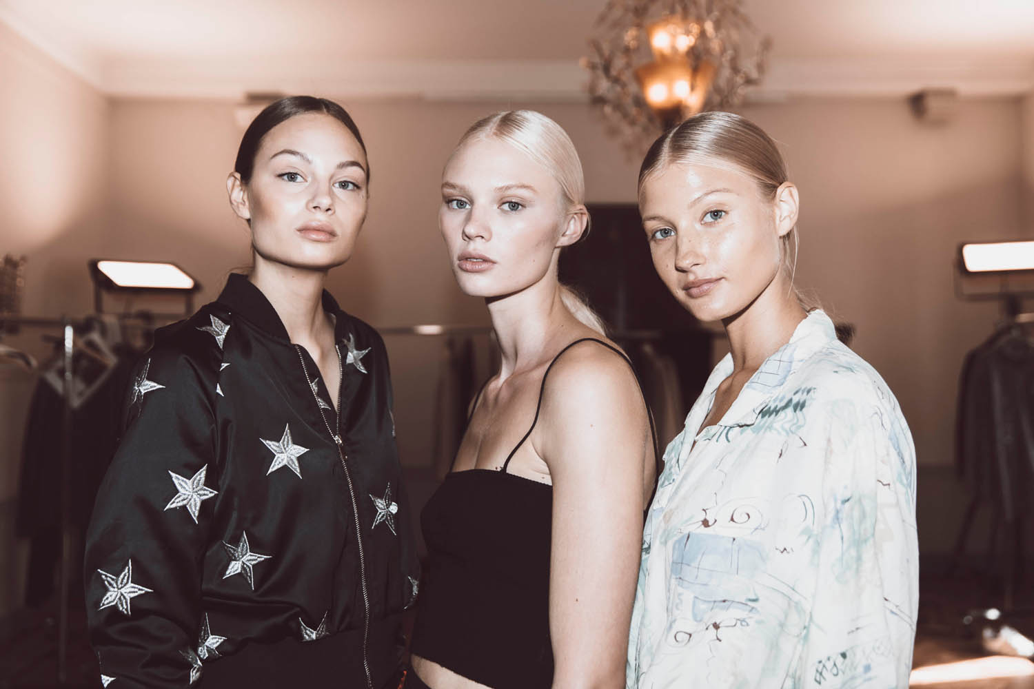  Fashion Week Stockholm Backstage Make up Model Felicia Masalla 