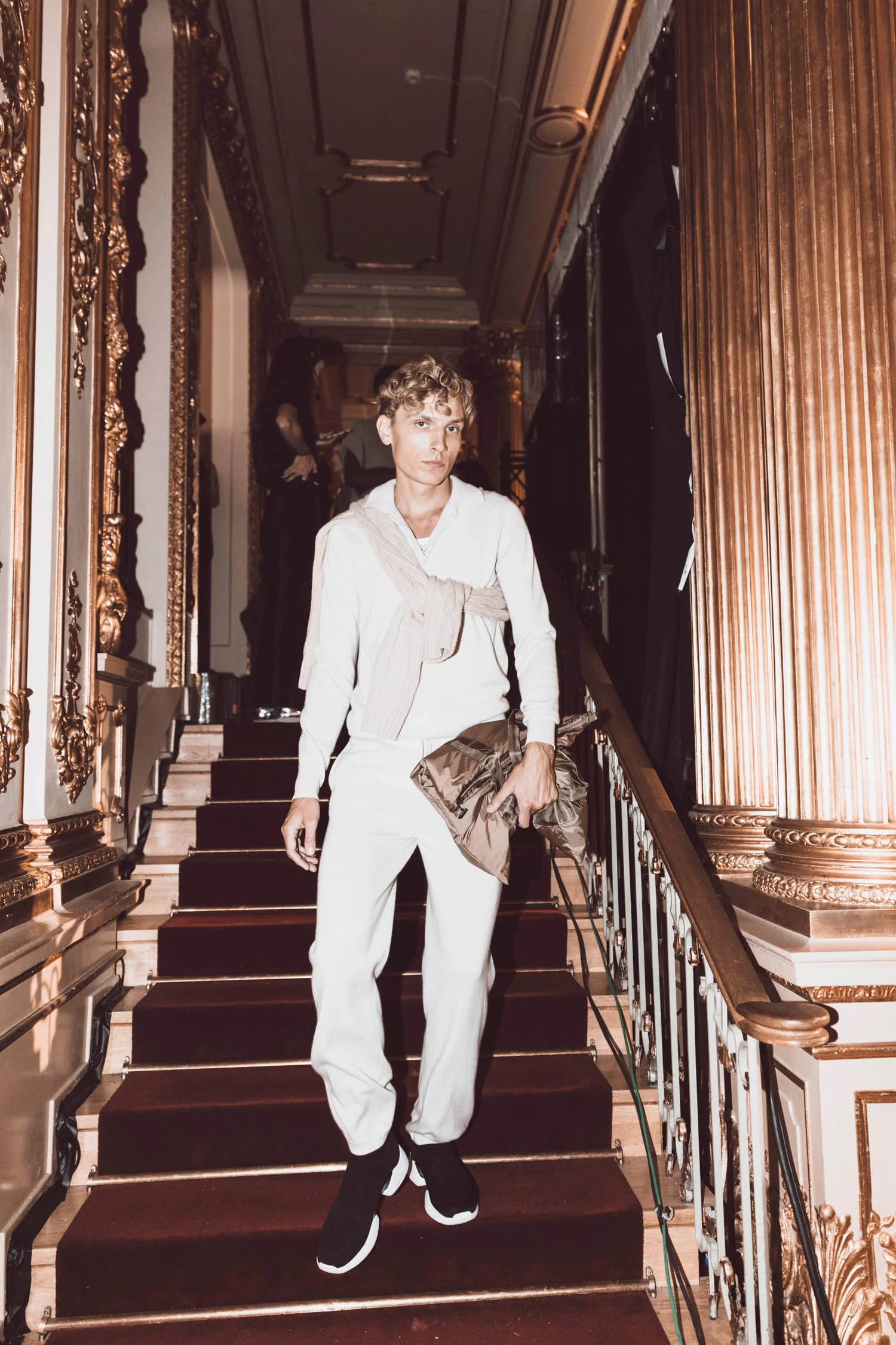  Fashion Week Stockholm Backstage Make up Model by Felicia Masalla for Stylein M Sahlberg Jewlery 