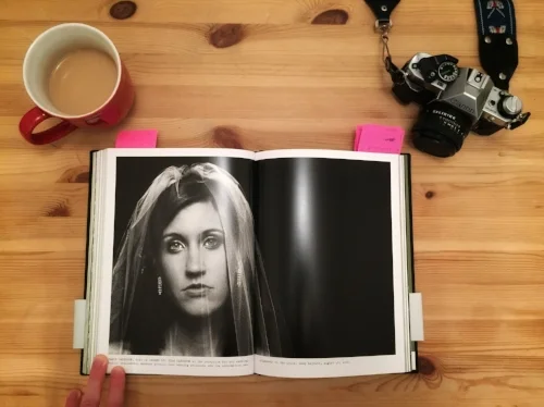 This portrait of a bride with tears in her eyes is extremely powerful and is very Platon esque. Not only that but it shows a different angle on the affects to the family of the service men and woman and not just the individuals serving themselves. This book doe a very good job of that.