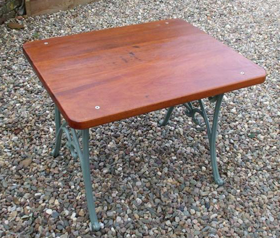 Solid Teak Table - go to Gallery for larger photos