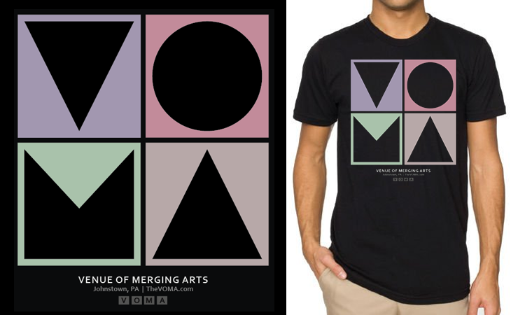 Venue of Merging Arts (VOMA) t-shirt