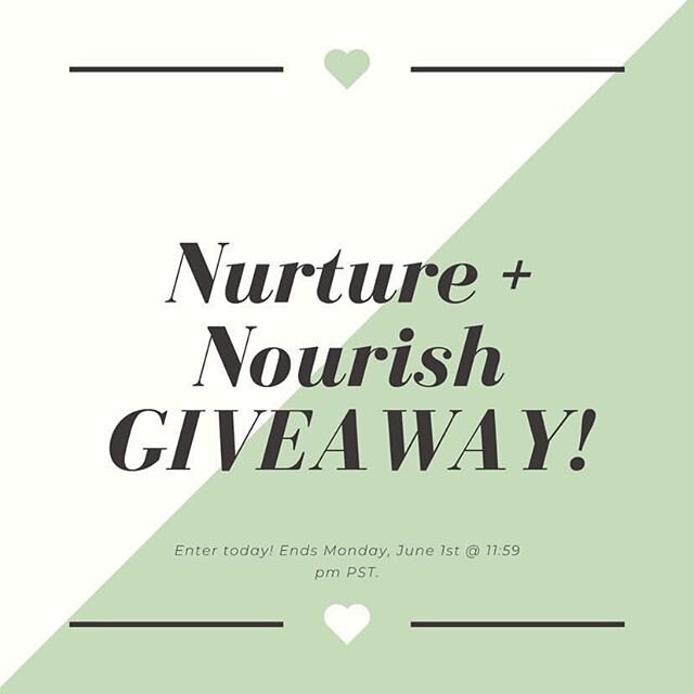 Nurture + Nourish Giveaway✨
::
In times of change and uncertainty, life can feel a bit dull at times. How many of you are feeling you could use an extra helping of self-care, nourishment, and soul-soothing??🙋🏼&zwj;♀️
::
I&rsquo;m so excited to anno