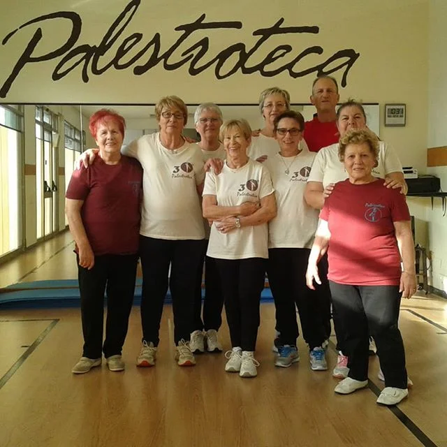 In forma con la #ginnastica dolce . Trent'anni di #palestroteca .