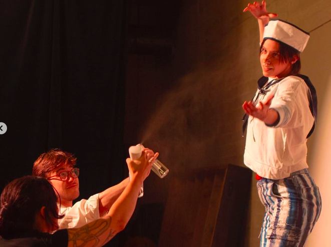 Athena as LOVES SEAFOOD! as part of LIL PIECES at THE LYRIC HYPERION in Los Angeles