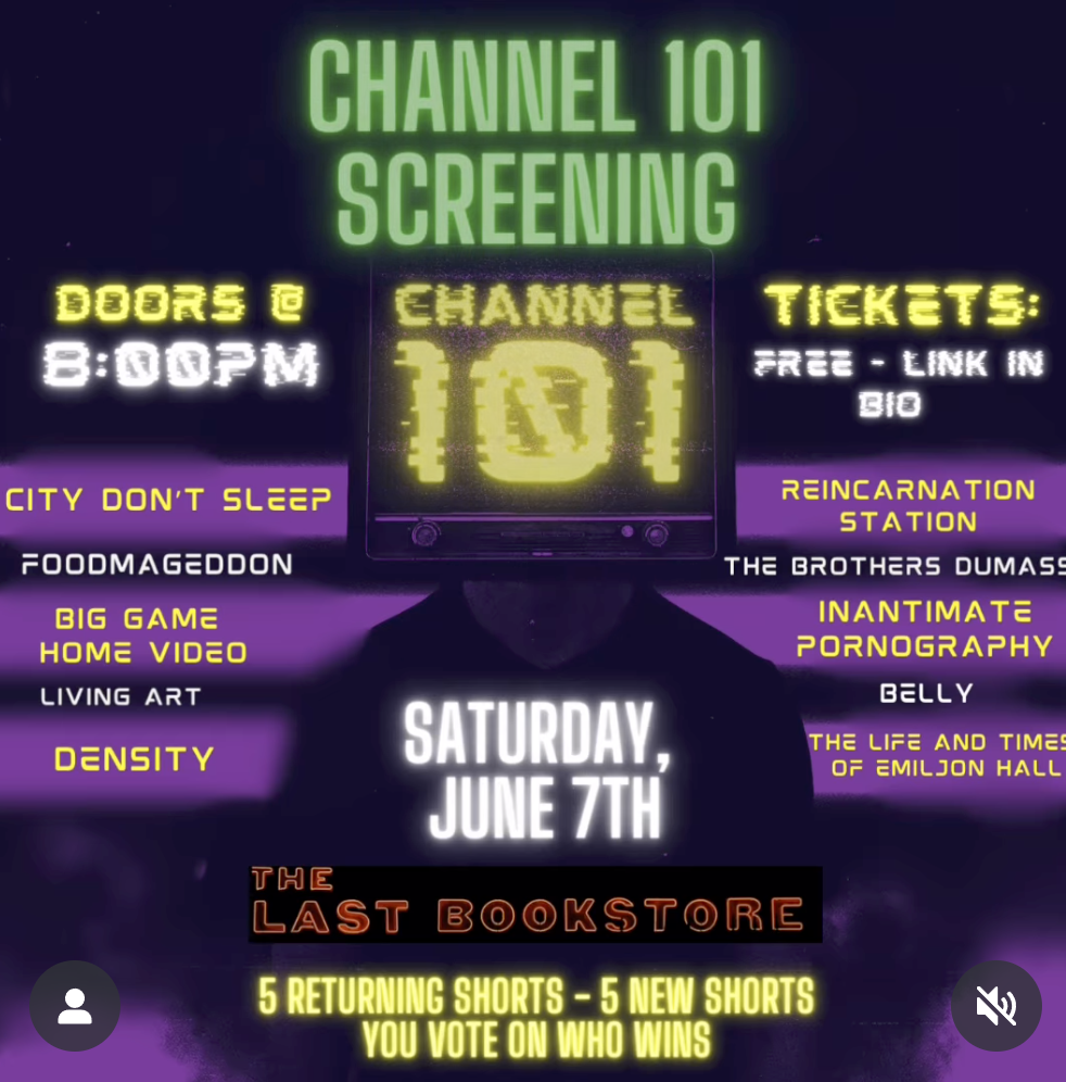 FREE - CHANNEL 101 SCREENING @ The Last Bookstore