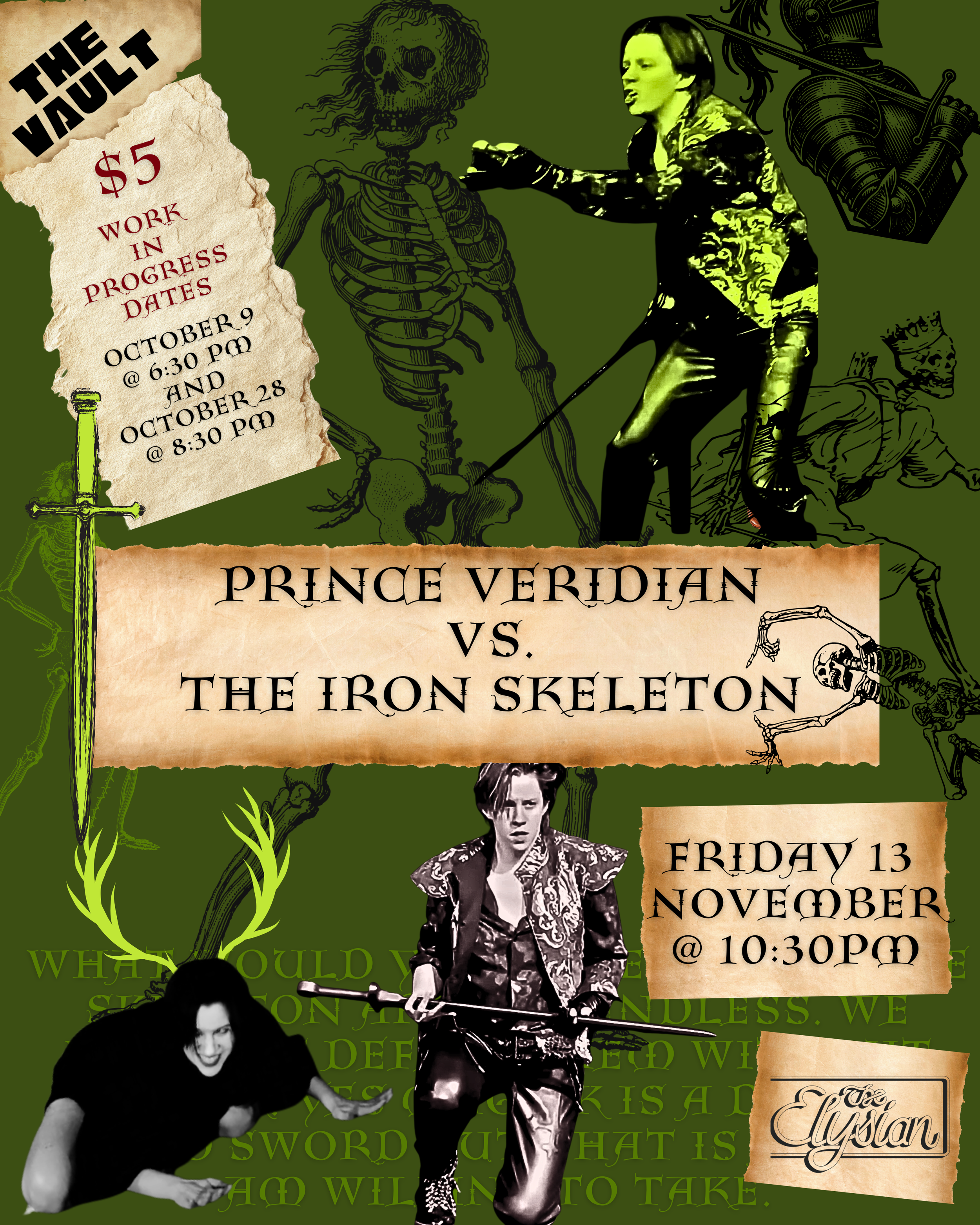 Prince Veridian vs. The Iron Skeleton (Live Work-in-Progress)
