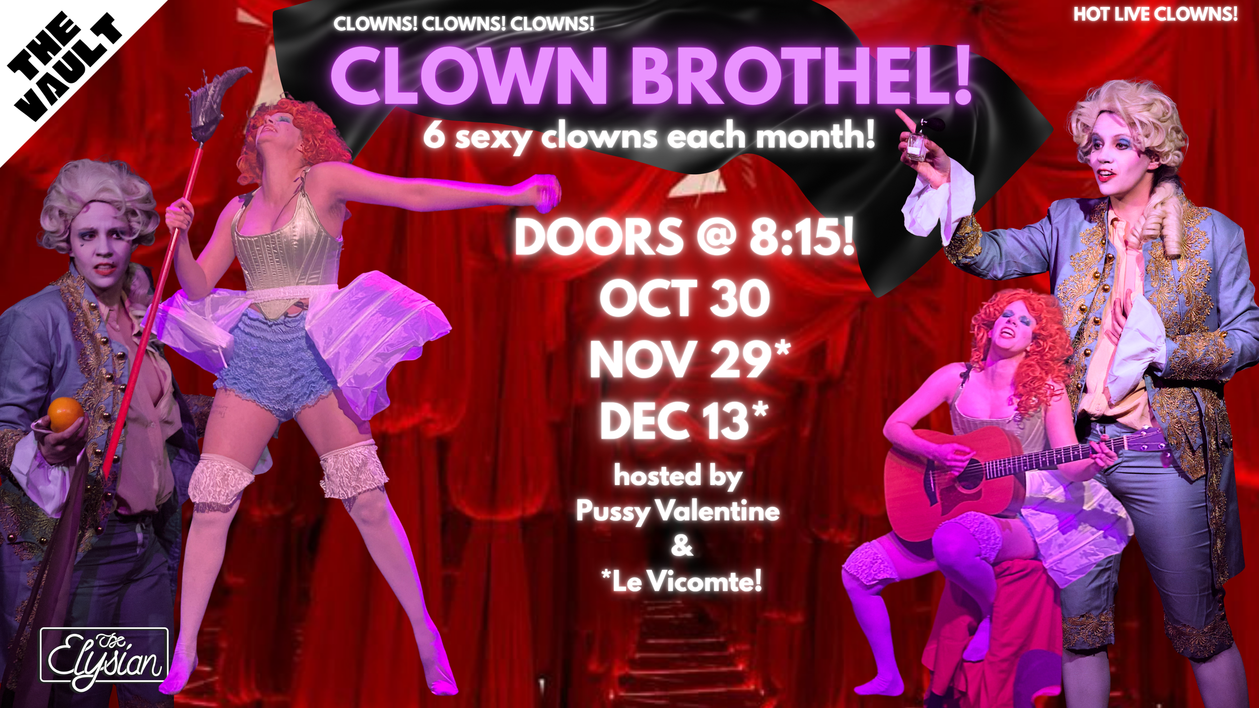 CLOWN BROTHEL! Halloween Edition.