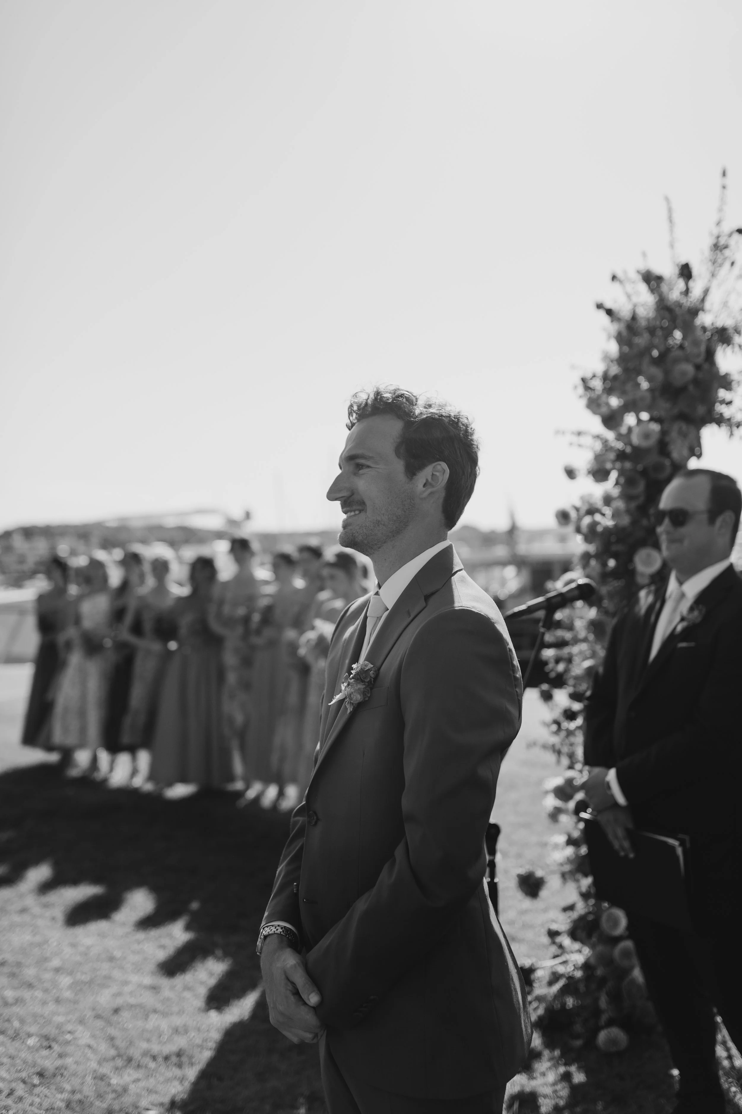 michigan wedding photographer, groom photos, documentary wedding photographer, black and white wedding photos