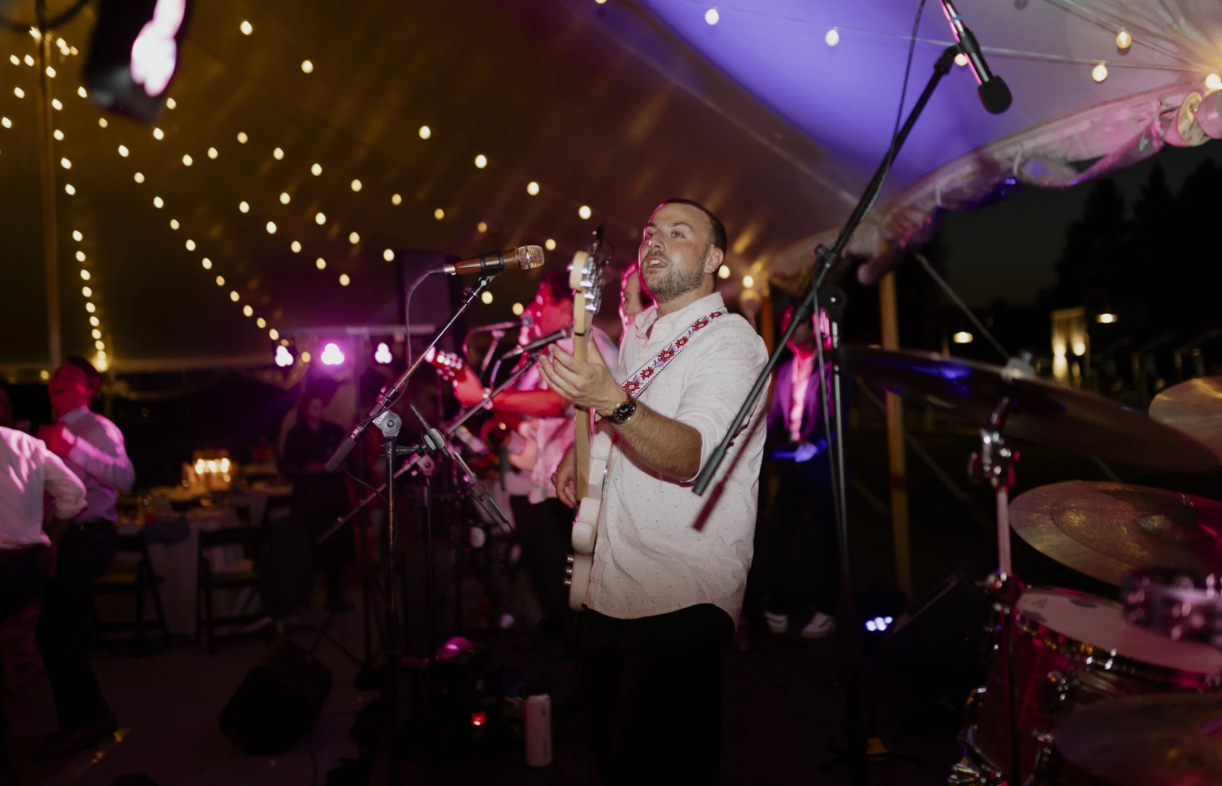 michigan wedding photographer, live band, wedding inspo