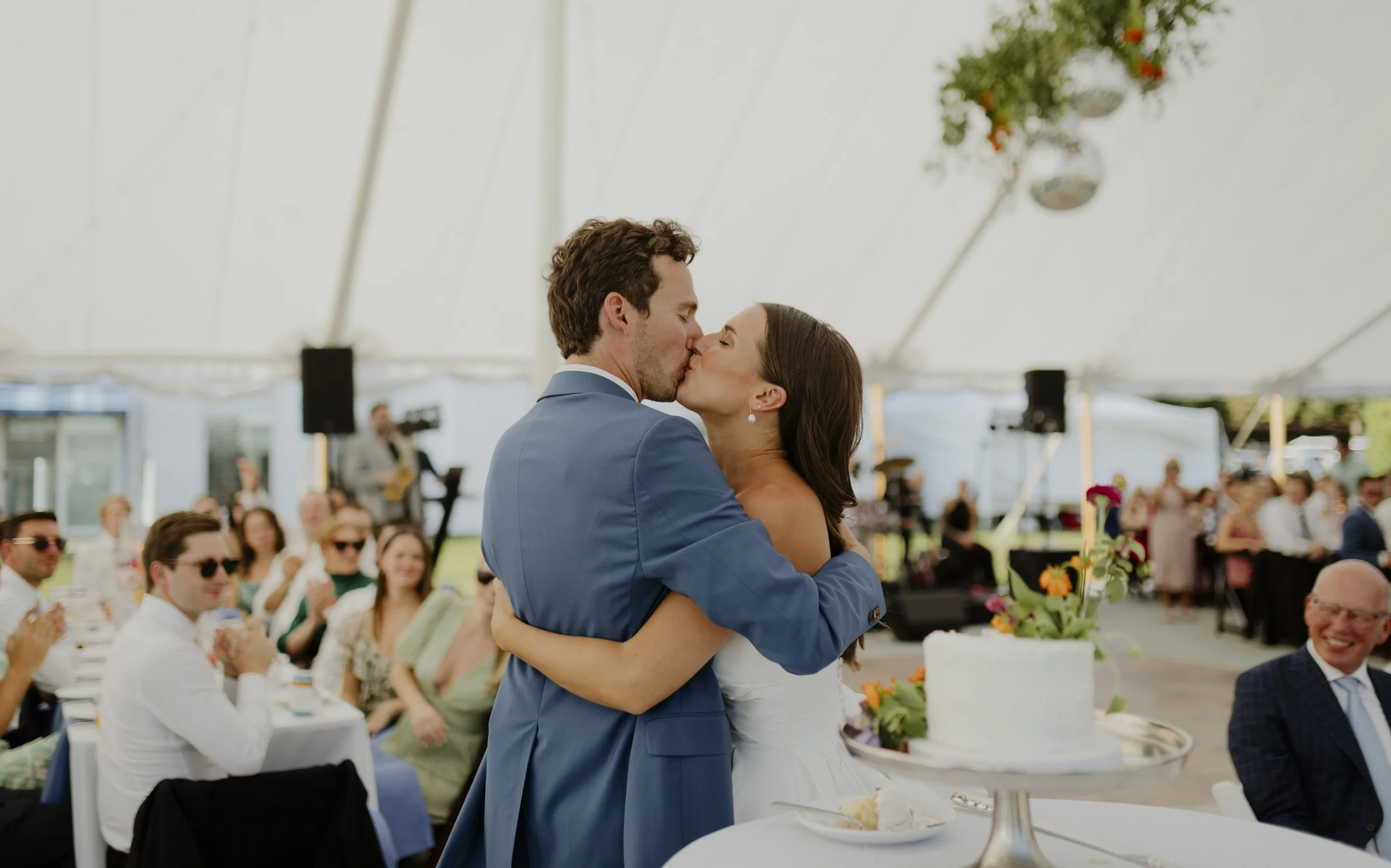 michigan wedding photographer, documentary wedding photographer, candid wedding photography, tented wedding reception, wedding photo inspo