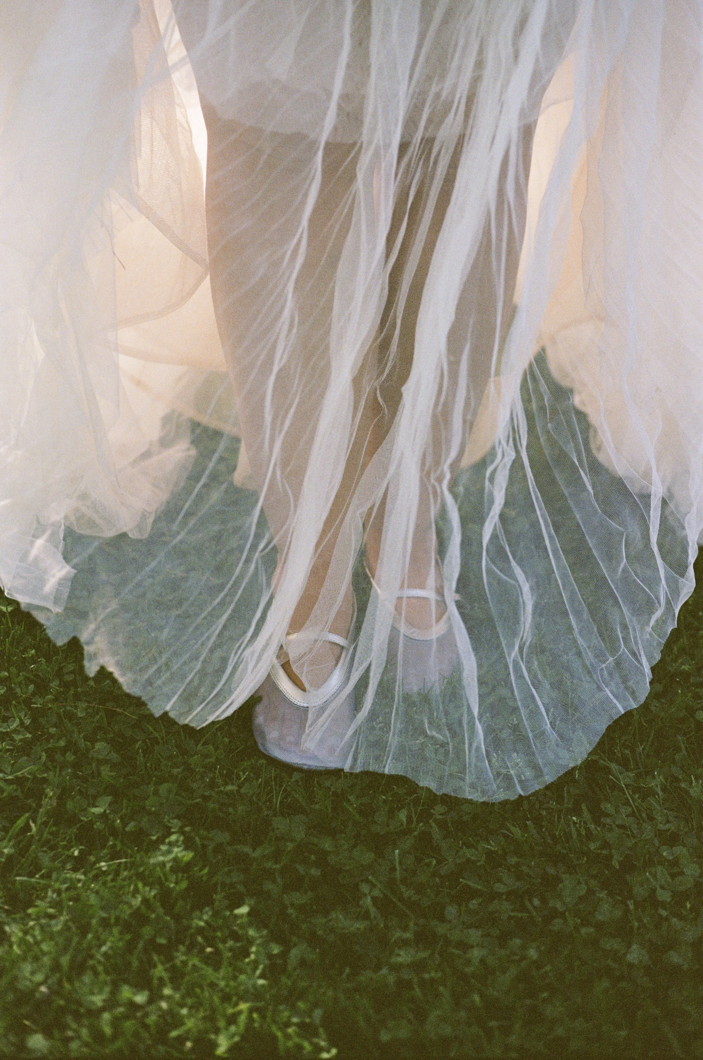 film wedding photographer, bride details, wedding shoes