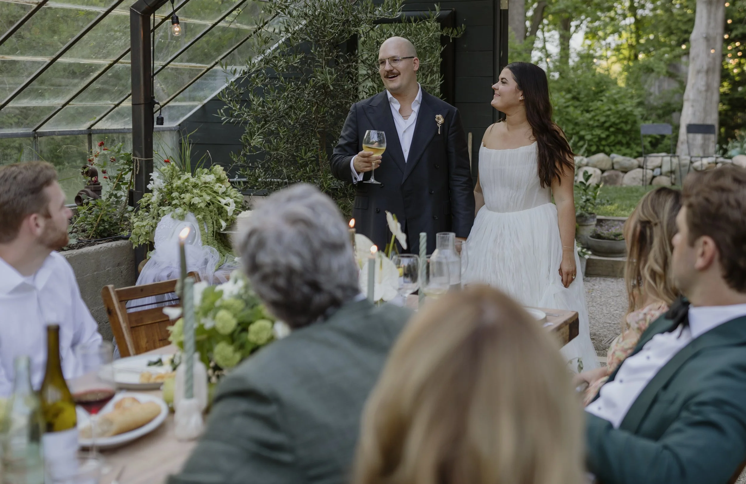 michigan wedding photographer, wedding toasts and speeches, non traditional wedding