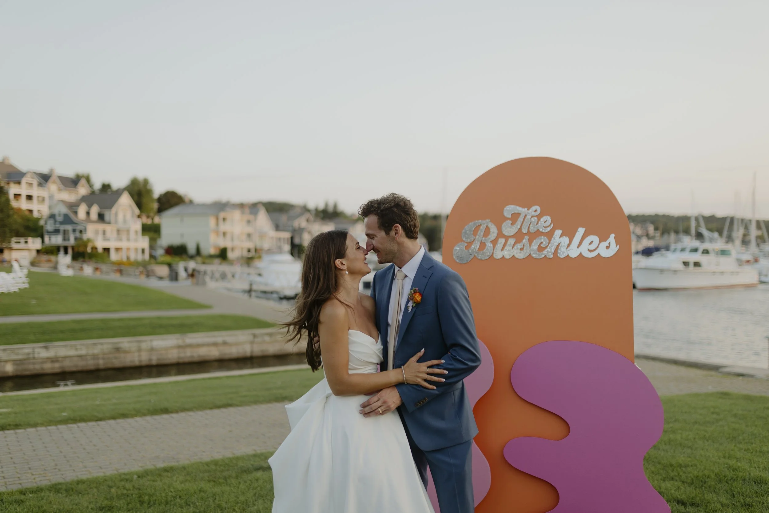 michigan wedding photographer, custom wedding signs, diy wedding signs, colorful wedding decor, custom wedding decor