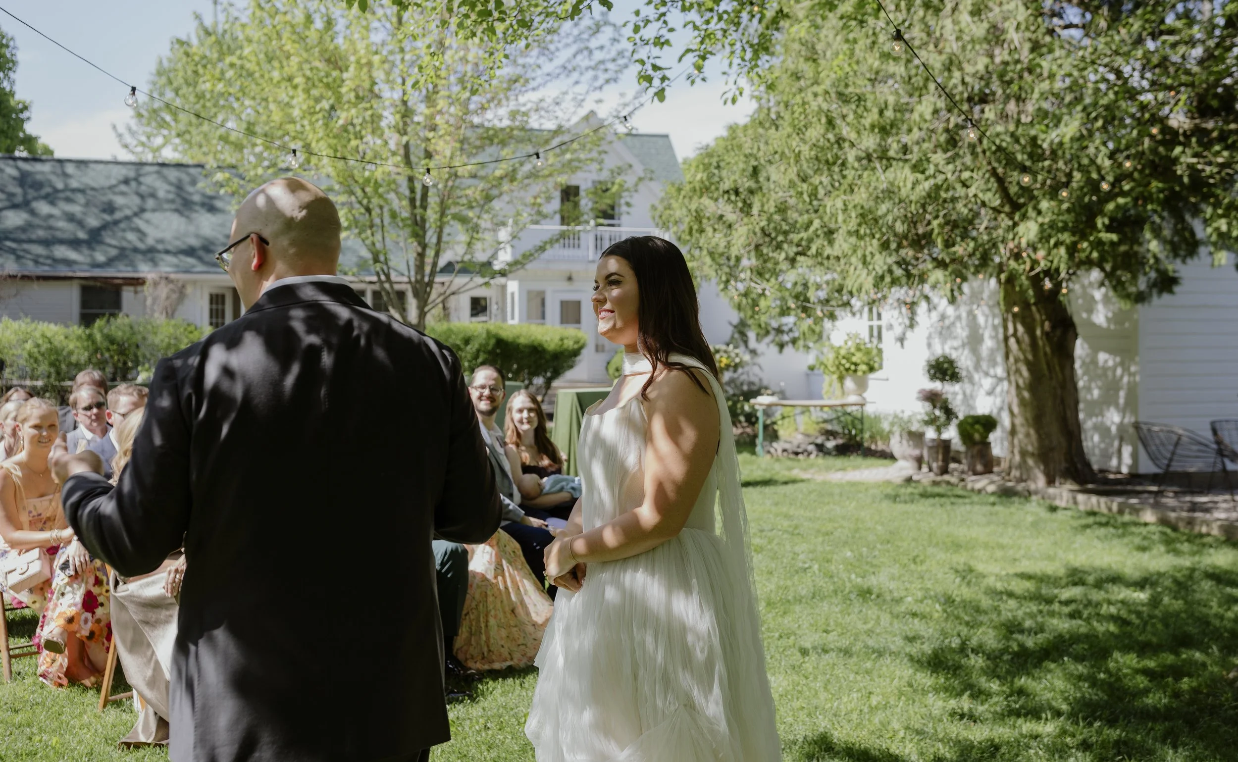 michigan wedding photographer, spring wedding, wedding ceremony photos, documentary wedding photographer