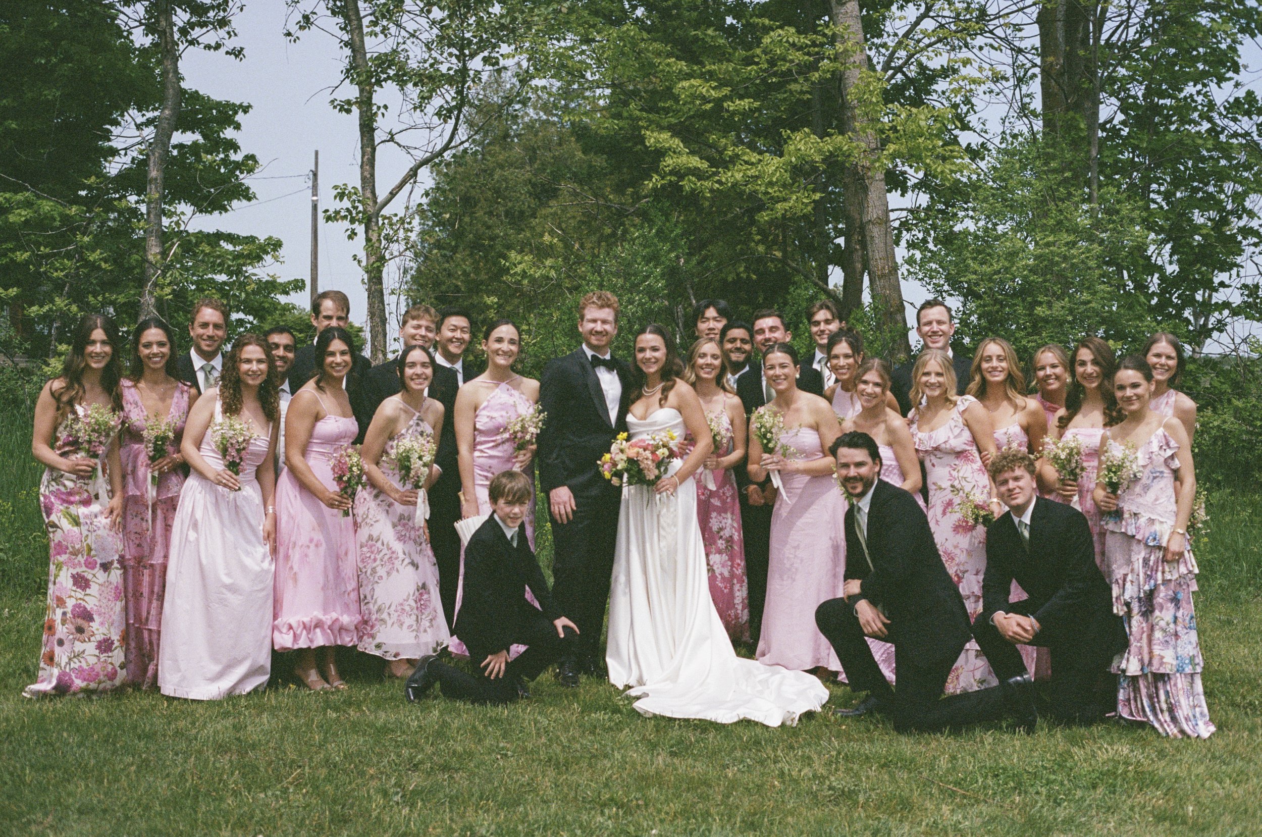 film wedding photos, michigan film wedding photographer