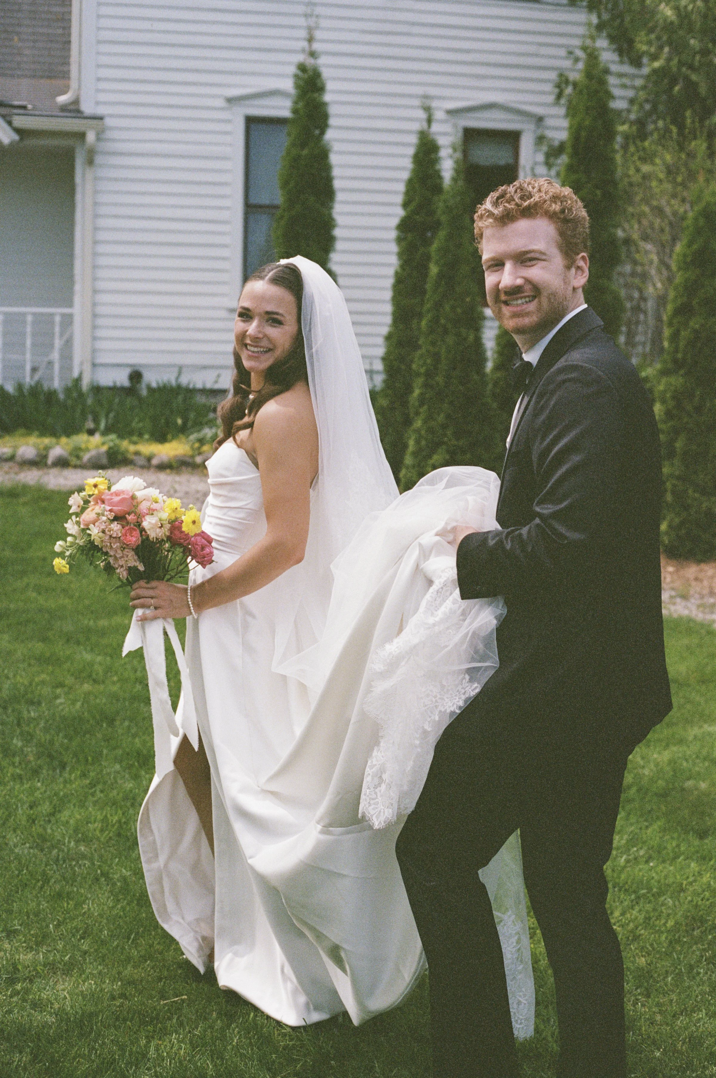 documentary film wedding photographer, film wedding photos