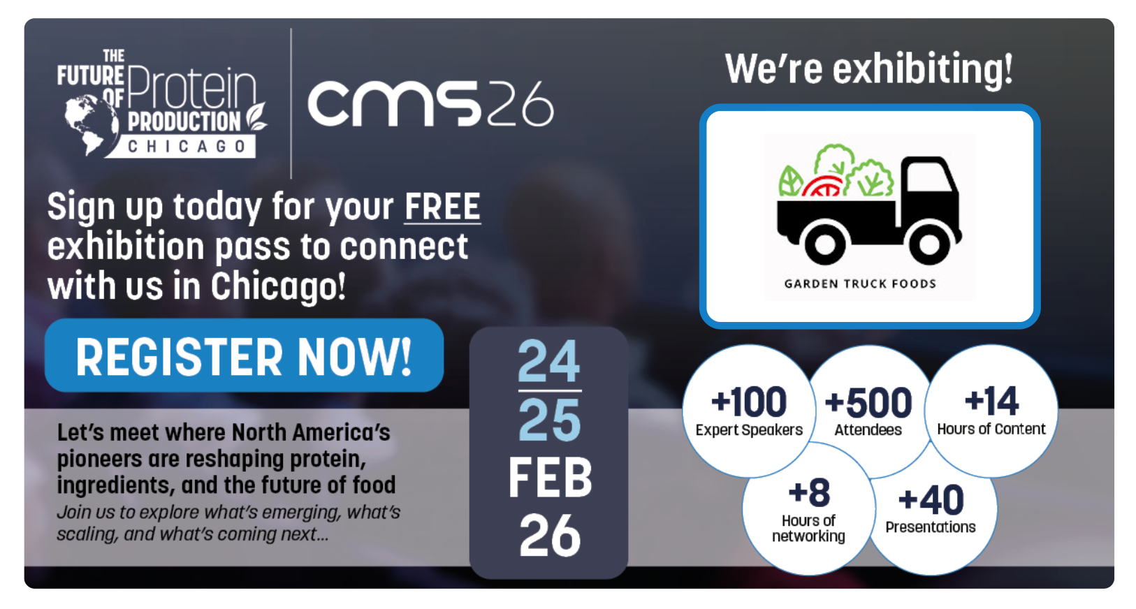 THE FUTURE OF PROTEIN PRODUCTION: CHICAGO