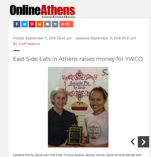 September 2016, Athens Banner-Herald