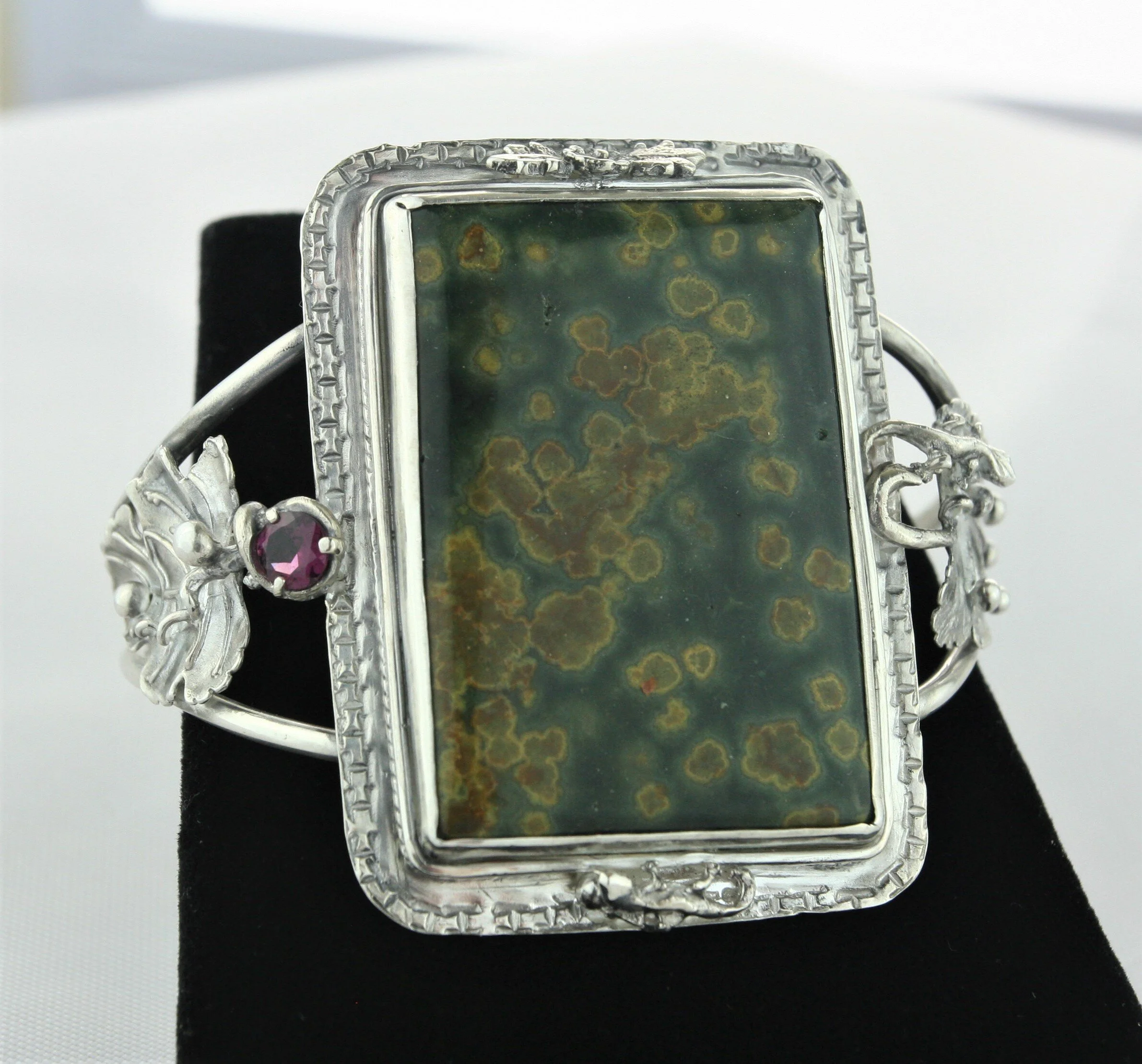 Sq Stone Cuff_garnet (8).JPG