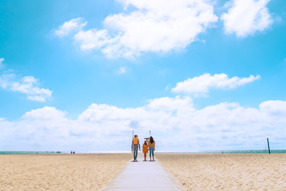 family portrait session | modern styled photoshoots | newport beach | orange county | by joseph barber photography