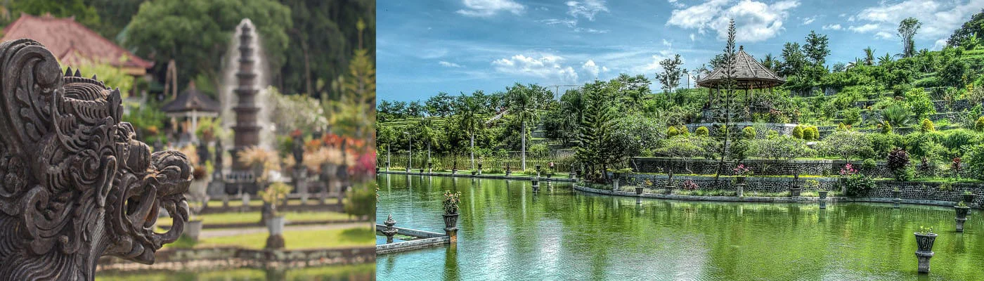 Enjoy visiting Tirta Gangga Water Palace...you may choose to bathe in the sacred waters?