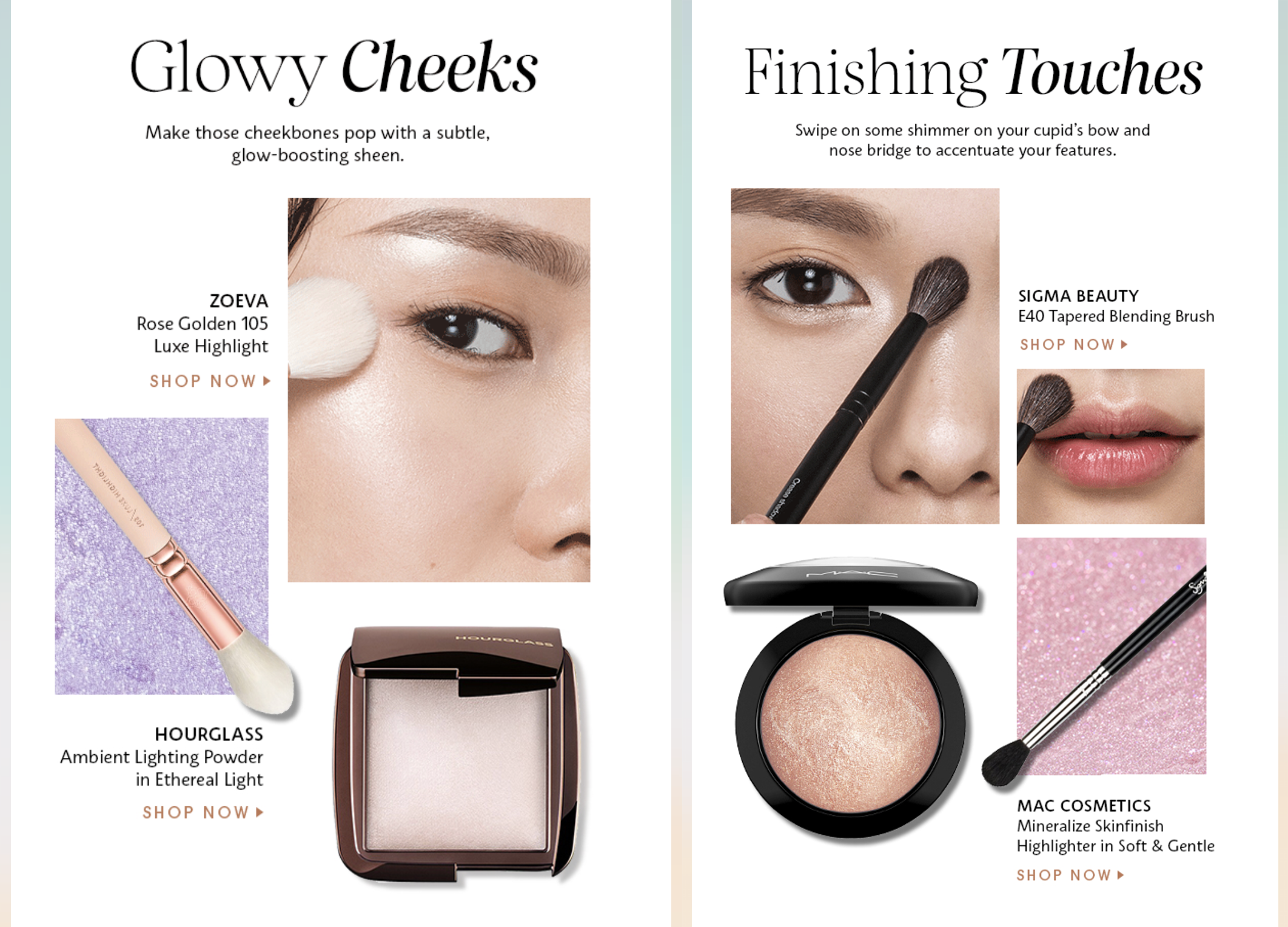 Sephora Asia Pacific "Get Glowin'" Campaign