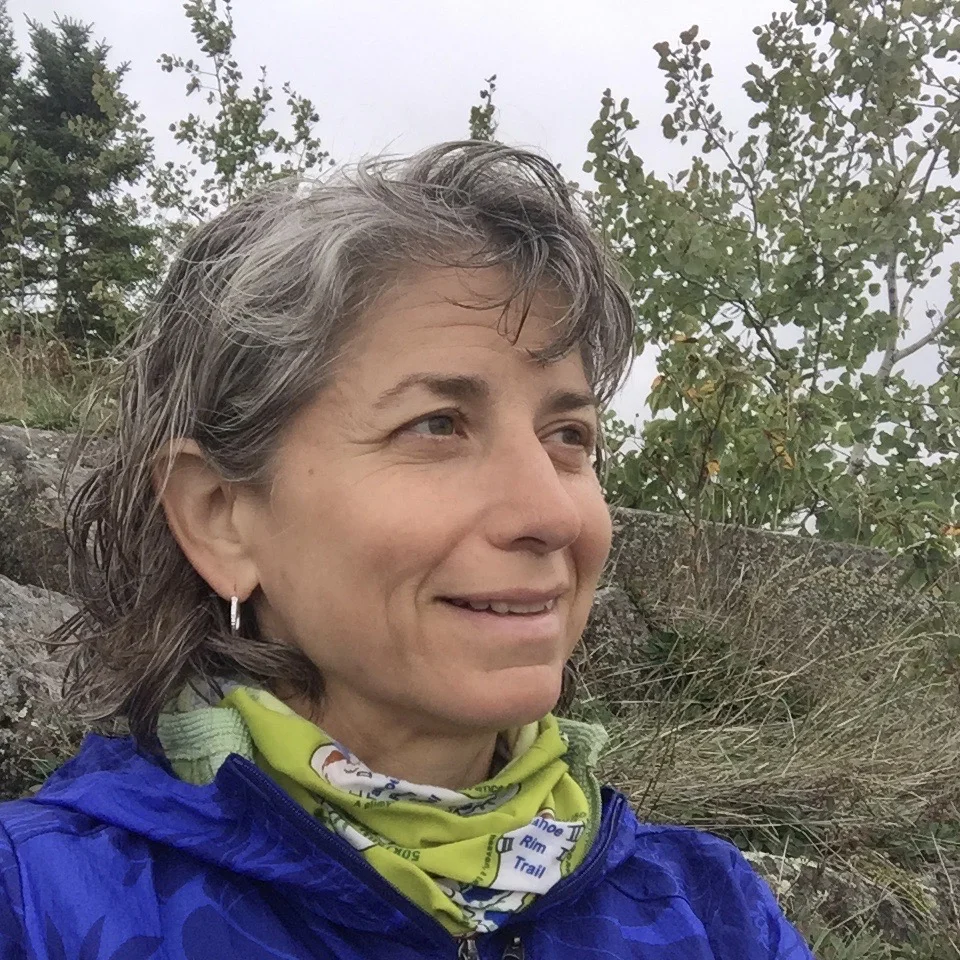 Susan Donnelly at one of her happy places