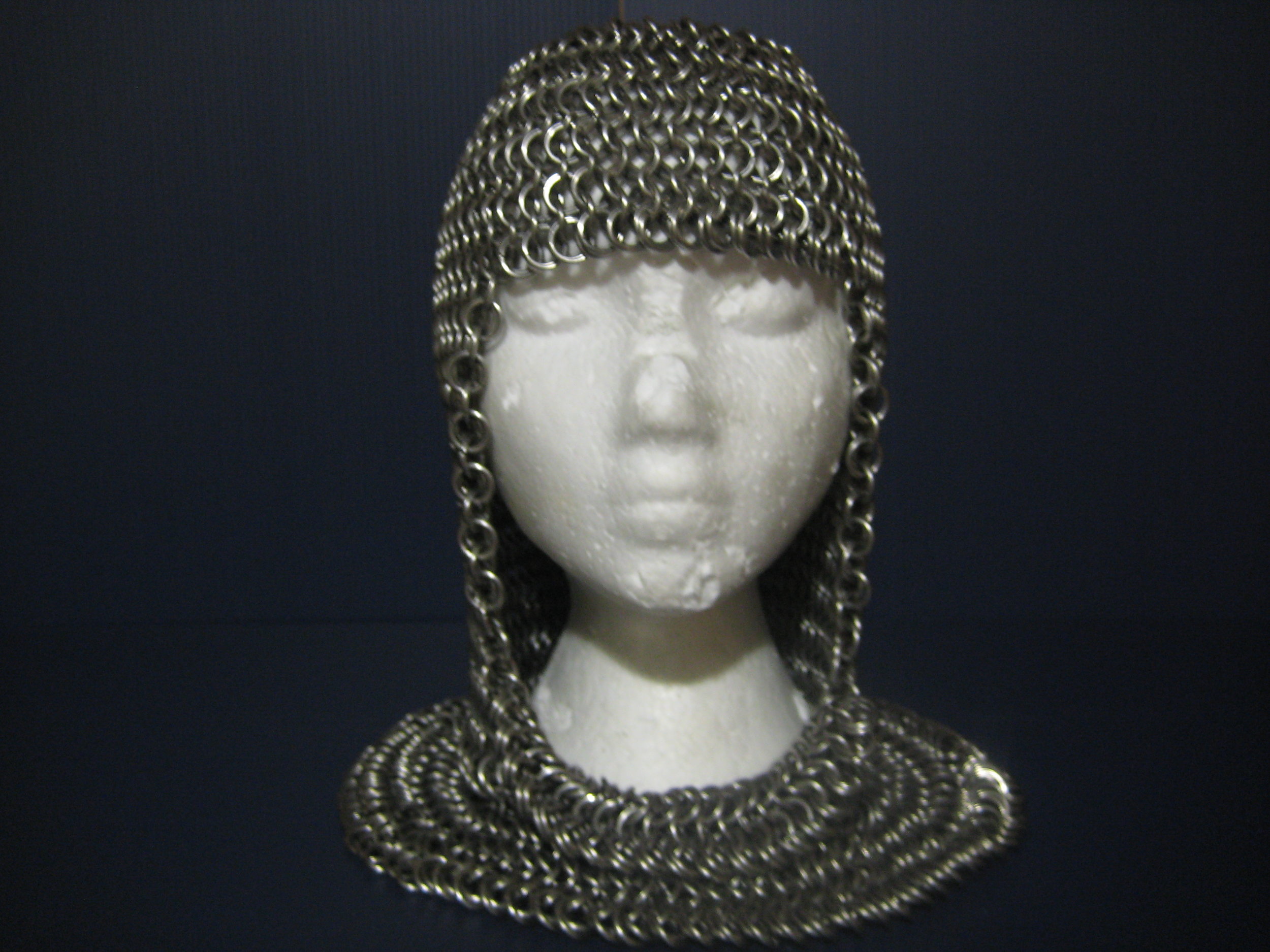 Stainless Chainmail Coif