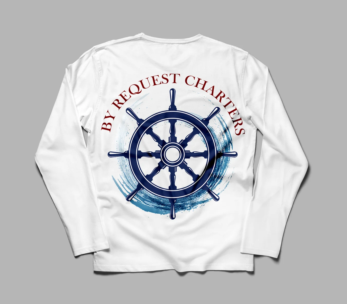Product mock-up for By Request Charters