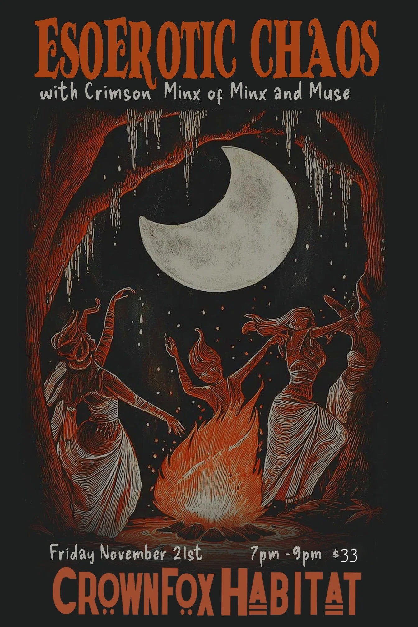 Esoerotic Chaos: Magick through Embodied Primal Expression