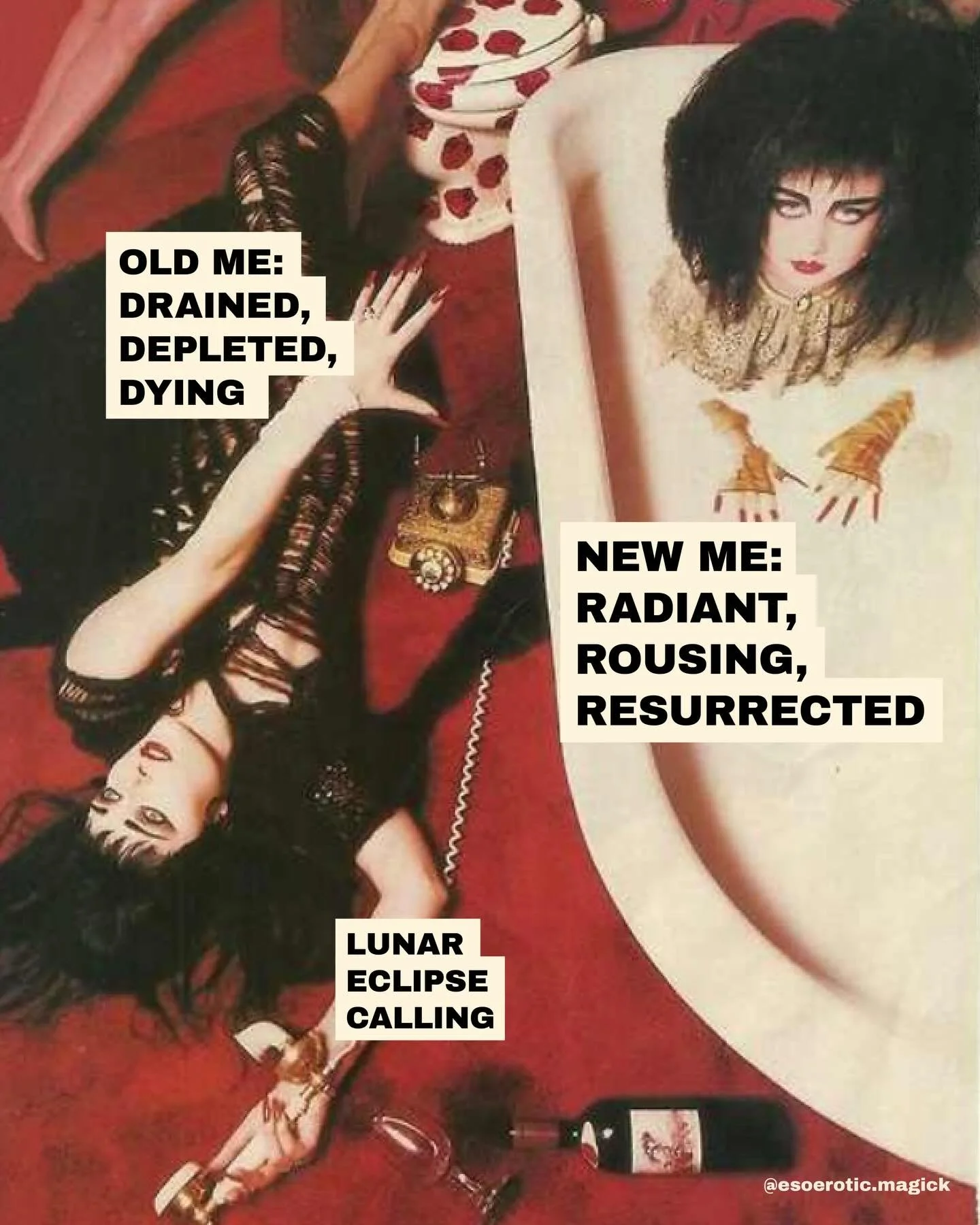 Happy Full Moon Lunar Eclipse in Virgo, witches⁠✨♍️🌕️⁠⁠
⁠
According to our in-house astrologer @tara.valkyrie:⁠
⁠
&ldquo;Lunar eclipses signify a time of potent emotional release; often feeling fated and relating to truths that have been long felt w