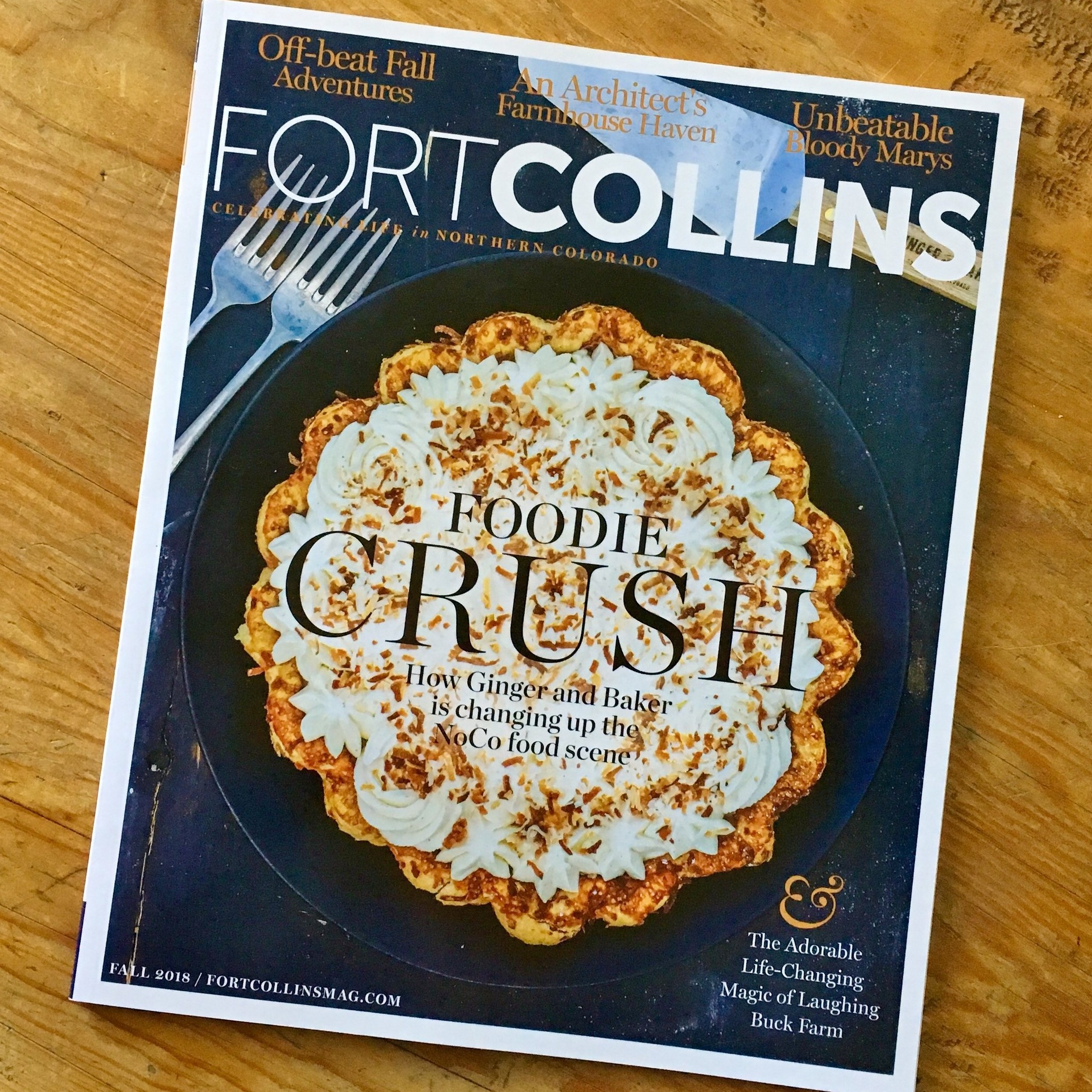 "Saving Room for Pie" by Becky Jensen Fort Collins Magazine Fall 2018